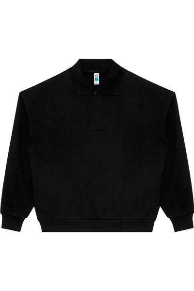 Lane Seven Element Polo Collar Crewneck