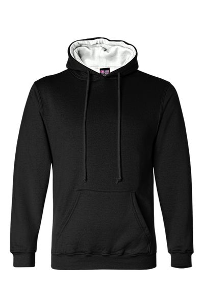 Bayside USA-Made Super Heavy Thermal Lined Hooded Sweatshirt