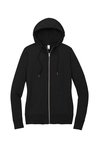 District Women's Featherweight French Terry Full-Zip Hoodie