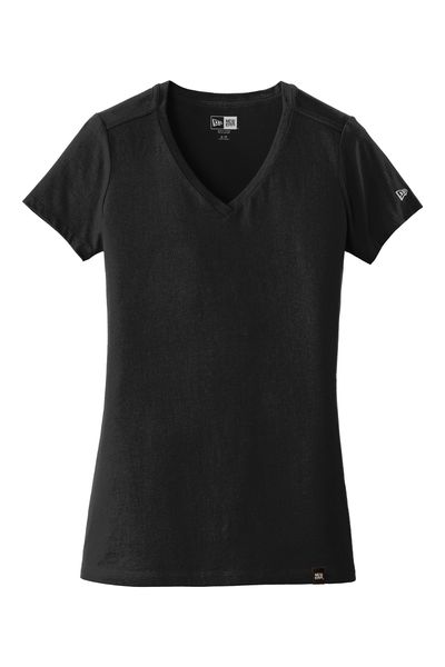 New Era Ladies Heritage Blend V-Neck Tee