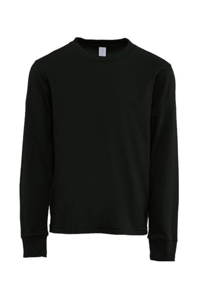Youth Next Level Cotton Long Sleeve T-Shirt