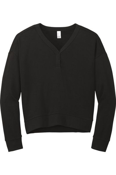 District Women's Perfect Tri Fleece V-Neck Sweatshirt