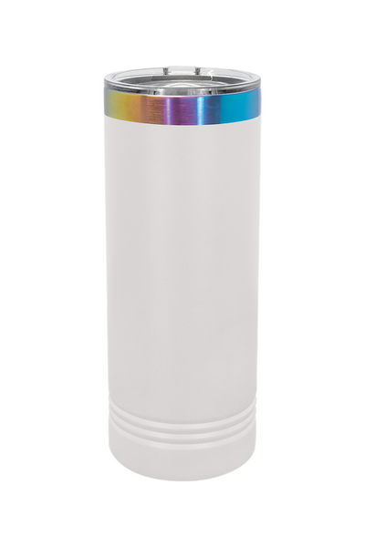 22 oz. ION-Plated Skinny Tumbler with Slider Lid