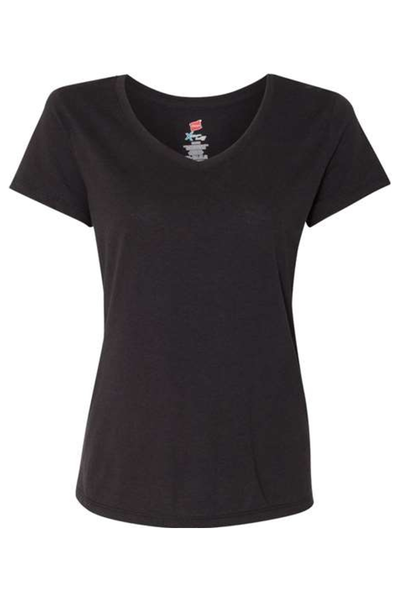 Hanes Women's Perfect-T Triblend V-Neck T-Shirt