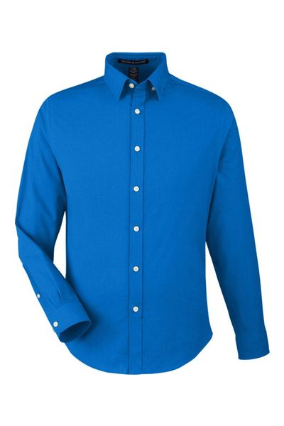Devon & Jones Men's CrownLux Performance® Spencer Poplin Dress Shirt