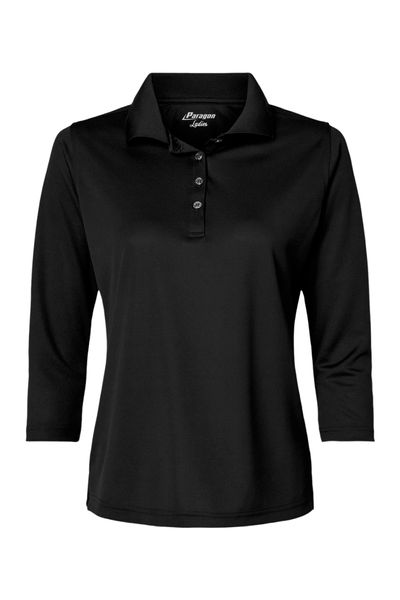 Paragon Women's Lady Palm Three-Quarter Sleeve Polo