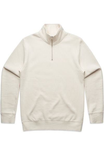 AS Colour Stencil Half Zip Crew