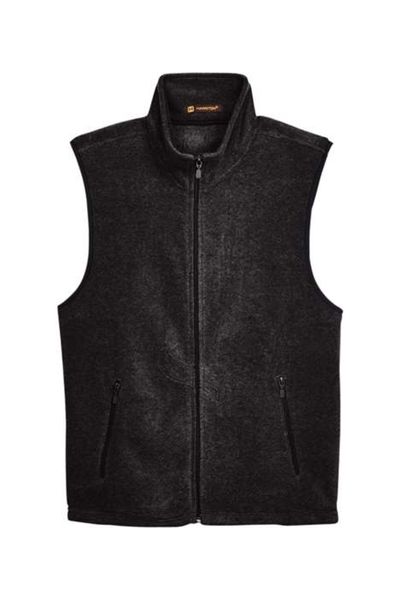 Harriton Fleece Full-Zip Vest