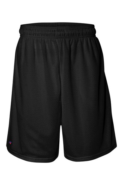 Russell Athletic 9" Dri-Power Tricot Mesh Shorts with Pockets
