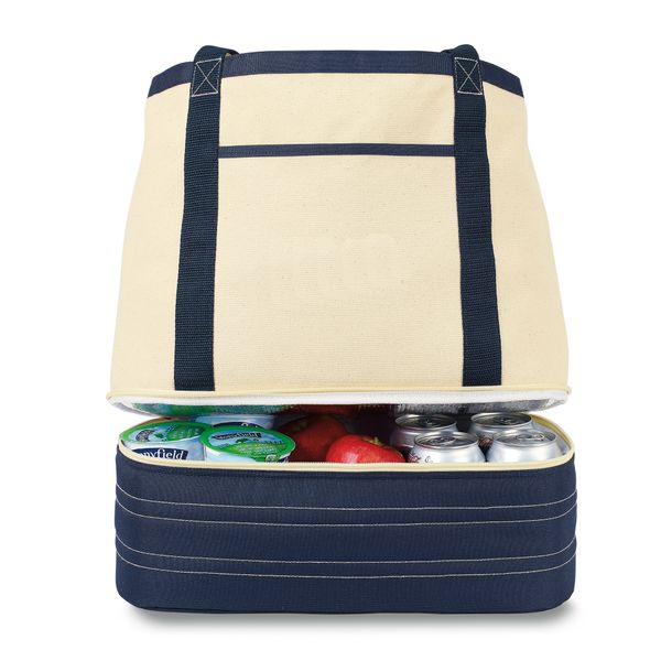 Coastal Cotton Insulated Tote