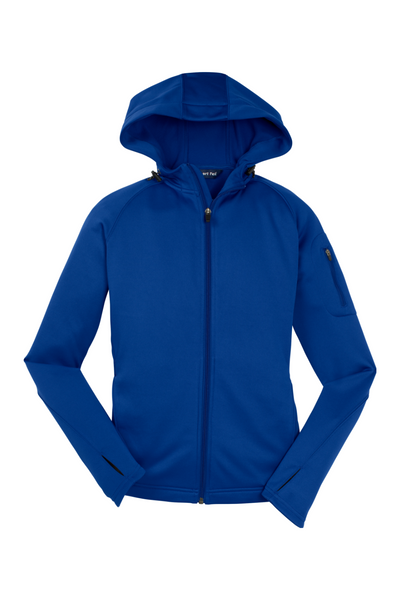 Sport-Tek Ladies Tech Fleece Full-Zip Hooded Jacket