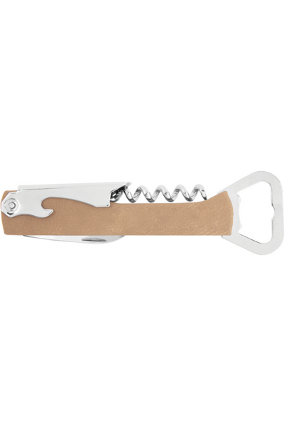Leatherette Wine Bottle Opener