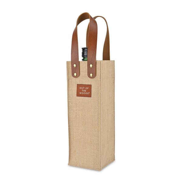 Out of The Woods® Jute Wine Tote