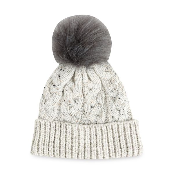 Ahead Speckle Pom Knit Hat