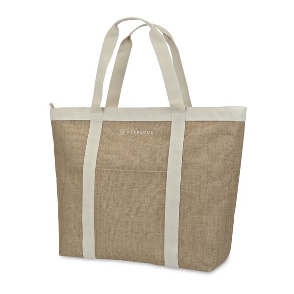 KEEPCOOL® Nairobi Jute Shopper Cooler