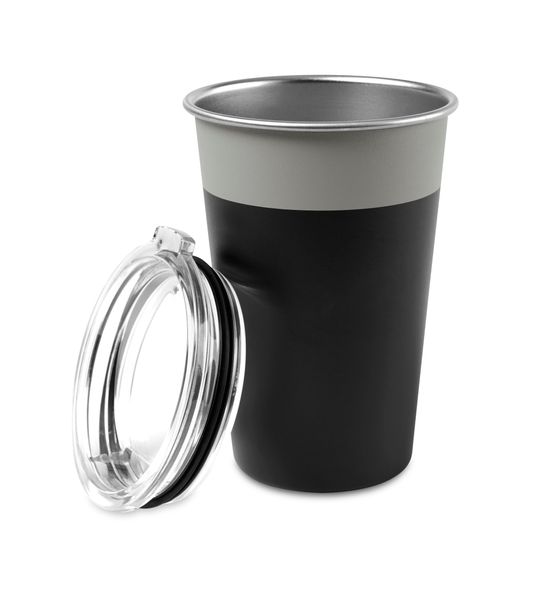 Arlo Colorblock Stainless Steel Tumbler - 14 Oz.