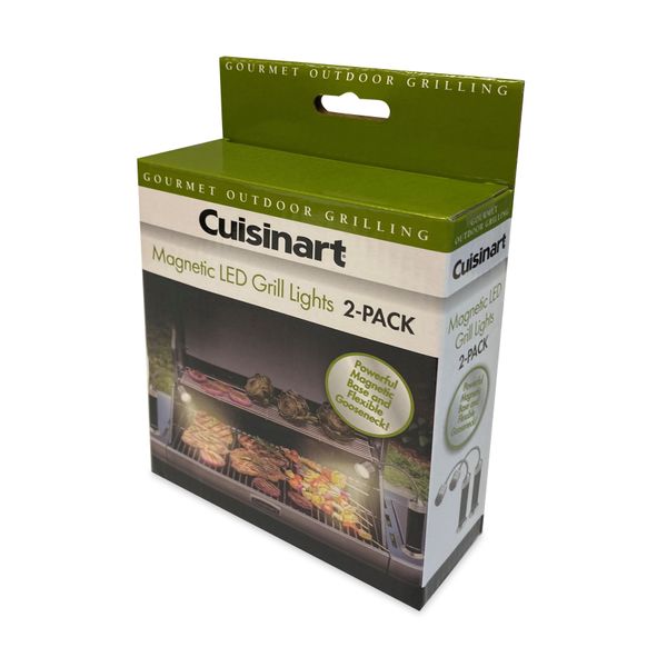 Cuisinart Outdoors® 2-Piece Magnetic LED Grill Lights