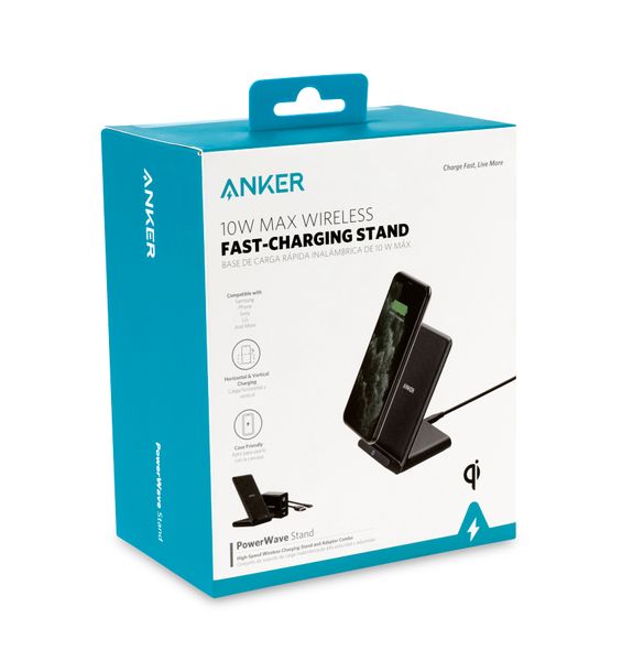Anker® PowerWave 10W Stand with Charger