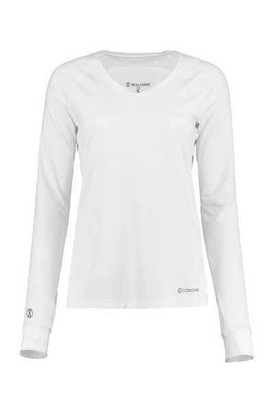 Holloway Ladies Electrify Long Sleeve Tee Powered by Coolcore