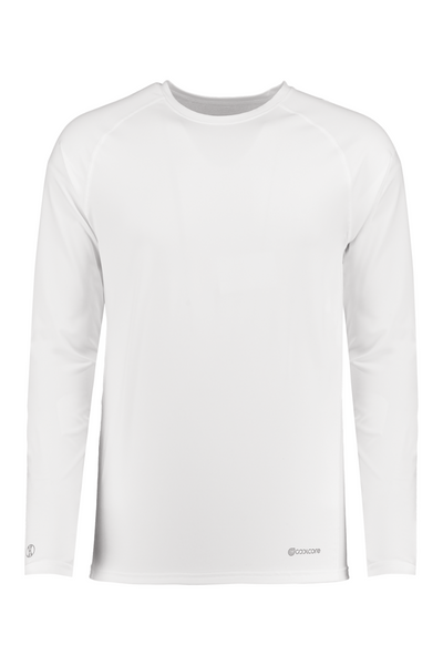 Holloway Youth Electrify Long Sleeve Tee Powered By Coolcore