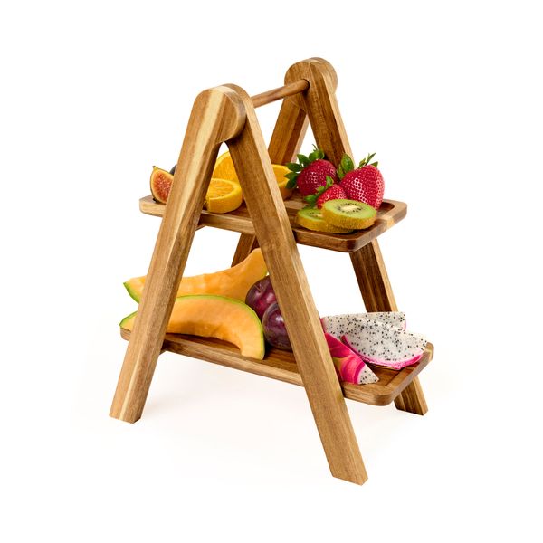 La Cuisine 2 Tier Serving Tray