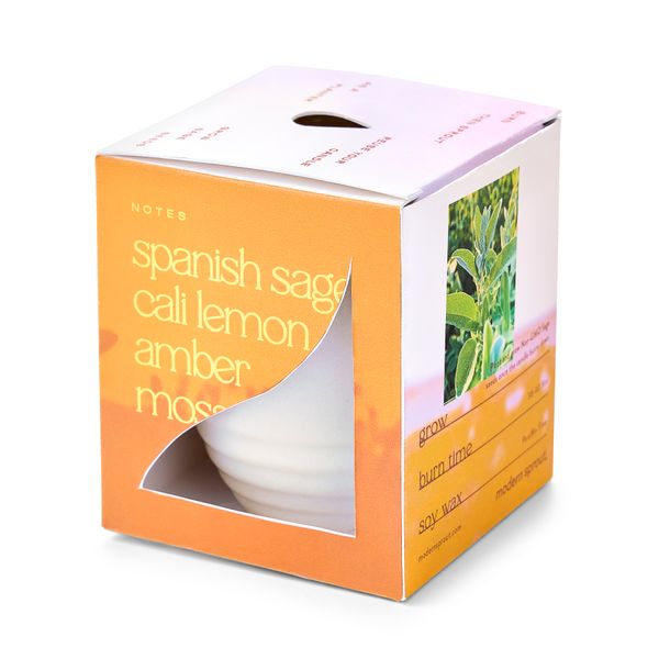 Modern Sprout® Garden Vibes Candle/Planter