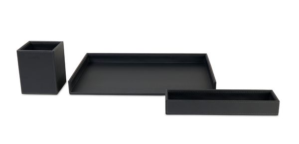 Easton 3 Piece Desktop Organizer Set